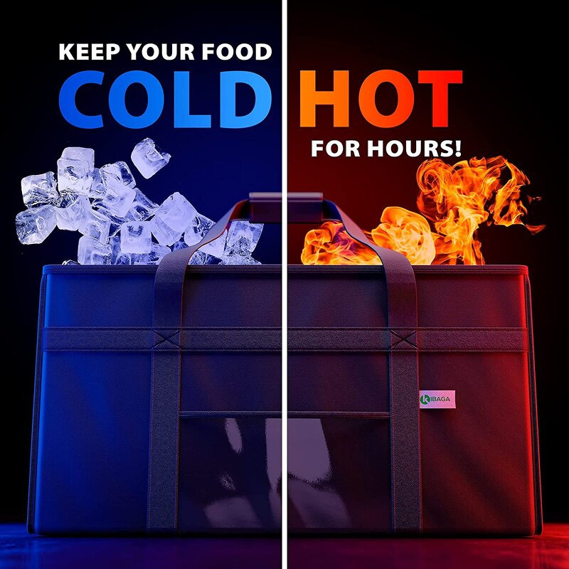 Insulated Food Bag Supplier - 23x14x15 Inches Waterproof Catering