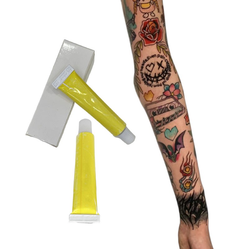 New Product Custom Label Explosion Body Art Tattoo Ink Tattoo Powder Cream Permanent Makeup Private Label Available