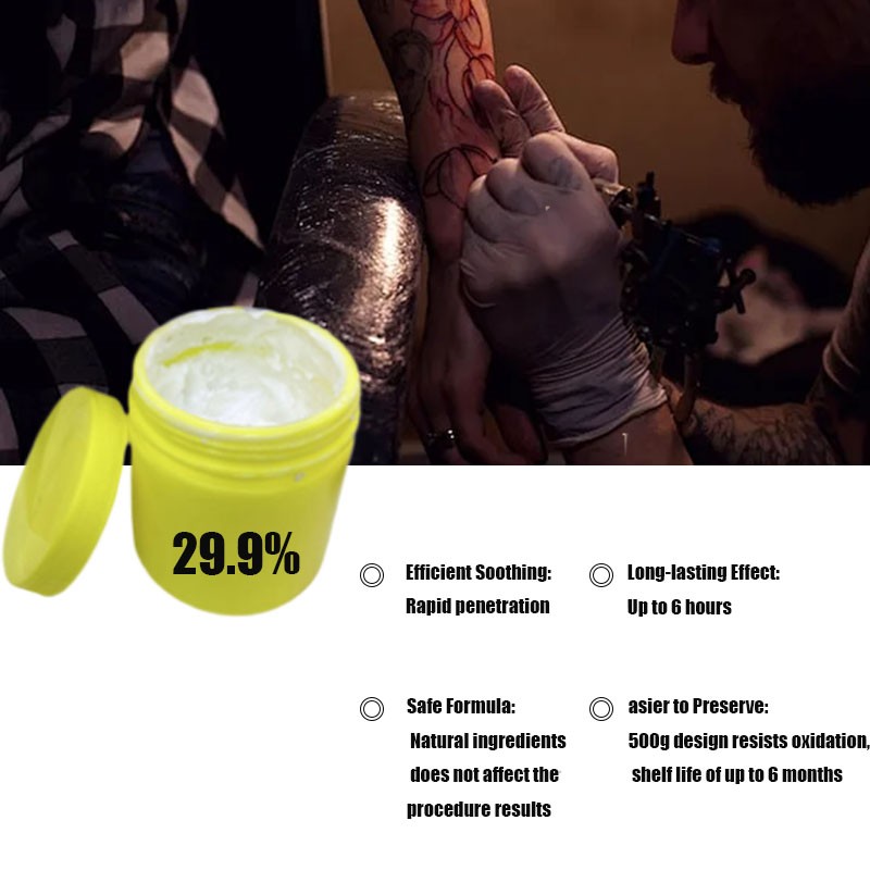 Unique and New Products 29.9% Tattoo Cream Tattoo Ink Tattoo Aftercare Pigments for Permanent Makeup and Body Art 10g 30g 500g