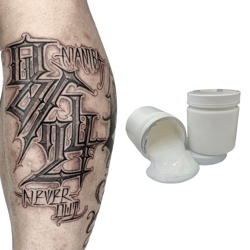 Wholesale Unique Features Tattoo Balm Private Label Tattoo White Cream Pmu Supplies Tattoo Aftercare Balm Studio Pack