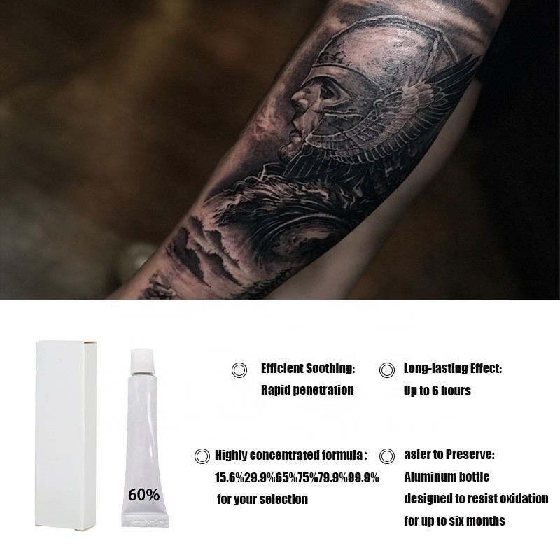 Customized New Product Tattoo Kits and Supplies 60% Tattoo Cream Pigment with High Retention and Longevity Pigment Ink