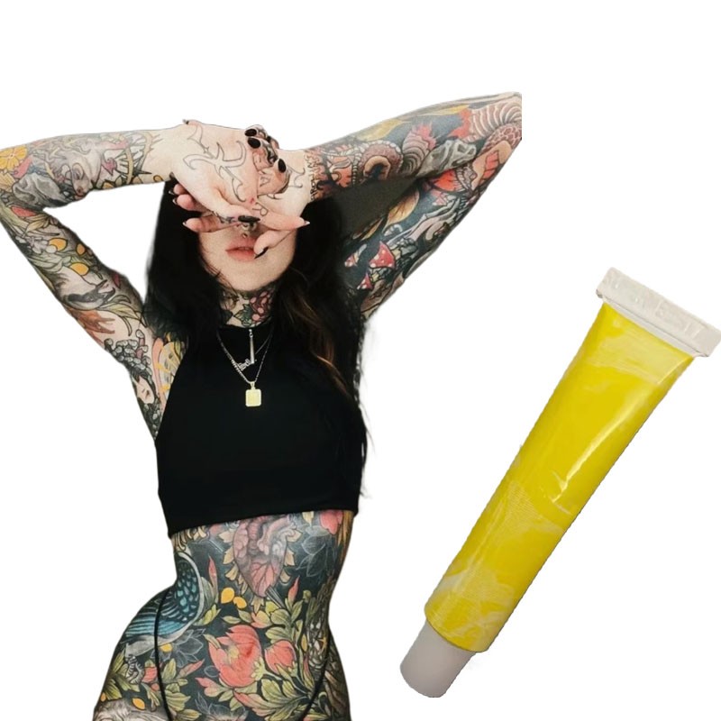 New Product Custom Label Explosion Body Art Tattoo Ink Tattoo Powder Cream Permanent Makeup Private Label Available