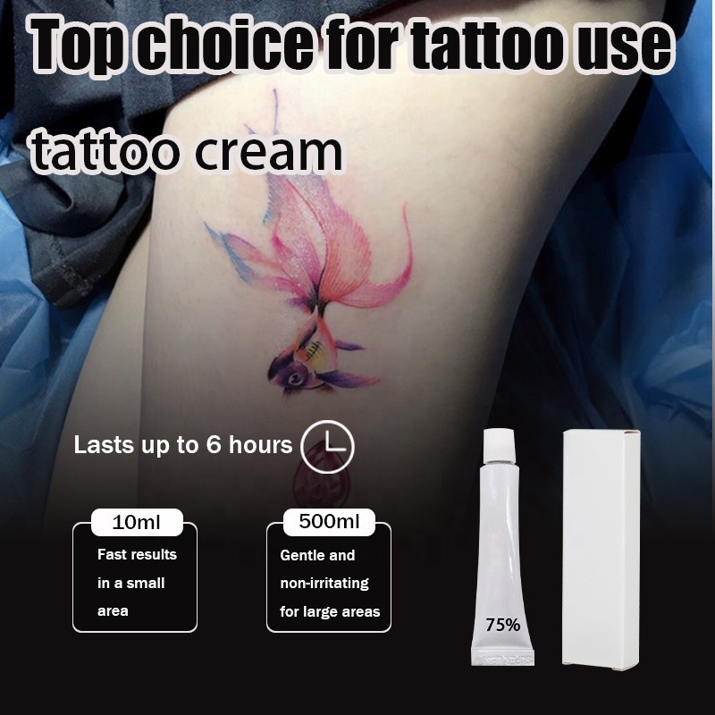 Wholesale Customization Makeup Artist Supplies Materiales Para Tatuajes 75% Tattoo Cream Permanent Makeup Supplies