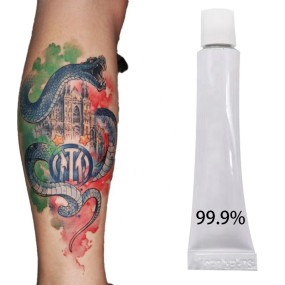 New Formulation for Tattoo Ink and Permanent Makeup 99.9% Premium Tattoo Cream Pre-tattoo Application Post-tattoo Care