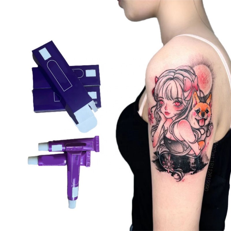 Wholesale Customization Makeup Artist Supplies Materiales Para Tatuajes Tattoo White Cream Permanent Makeup Supplies