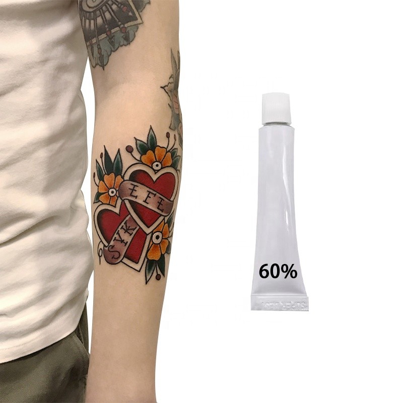 Customized New Product Tattoo Kits and Supplies 60% Tattoo Cream Pigment with High Retention and Longevity Pigment Ink