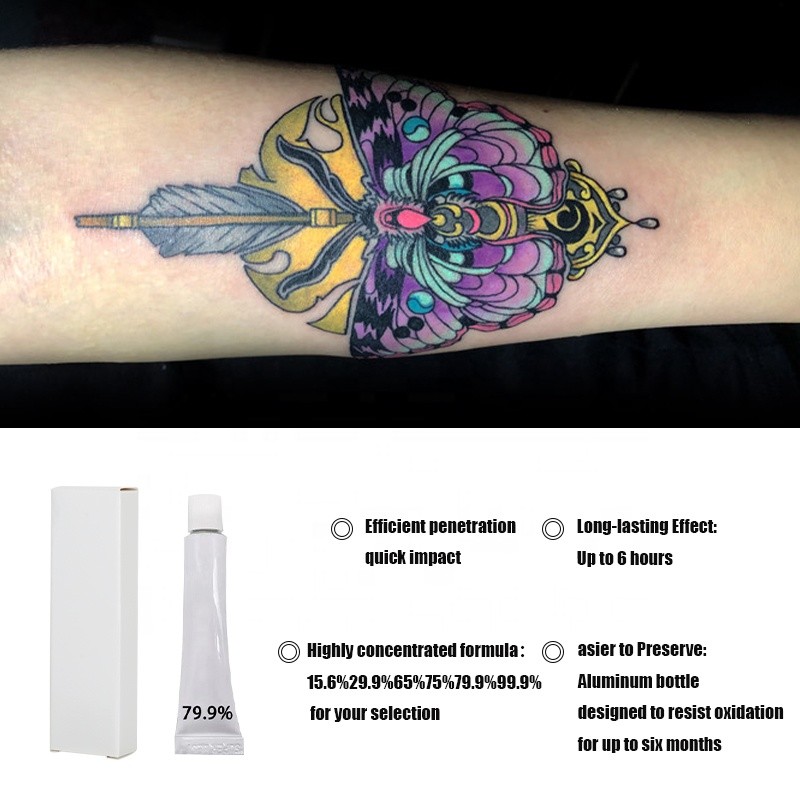 Wholesale Customization Makeup Artist Supplies Materiales Para Tatuajes 79.9% Tattoo Cream Permanent Makeup Supplies