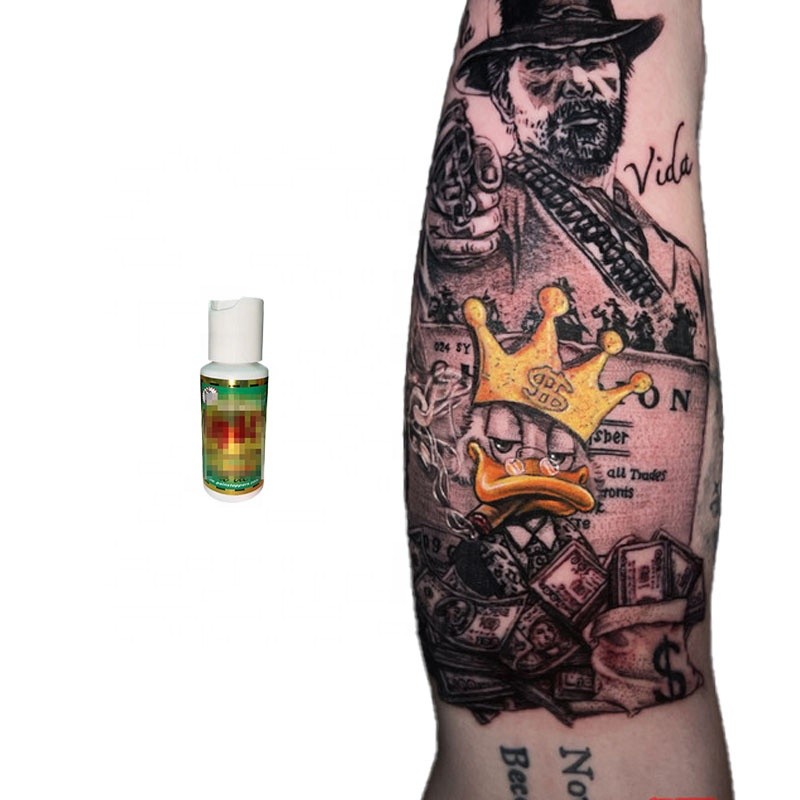 Customized New Product Tattoo Kits and Supplies Tattoo Cream Pigment with High Retention and Longevity Pigment Ink