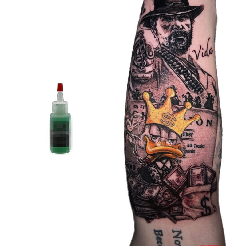 Latest High Quality Materials Wholesale Tattoo Ink Tattoo Powder Cream Body Art Paint World-renowned Ink for Tattoo Artists