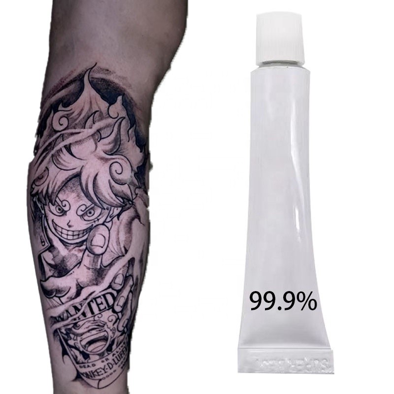 New Formulation for Tattoo Ink and Permanent Makeup 99.9% Premium Tattoo Cream Pre-tattoo Application Post-tattoo Care