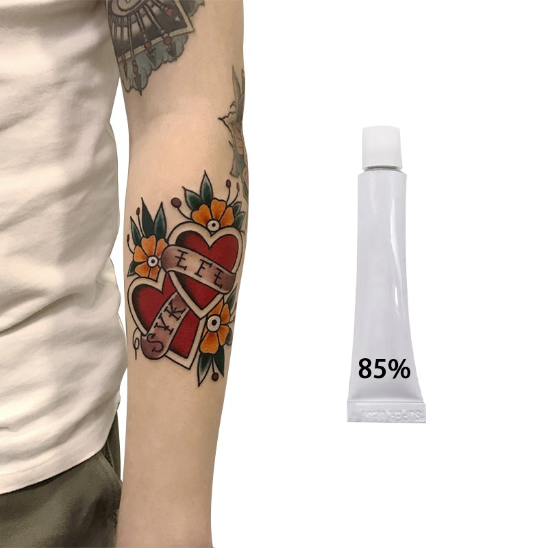 Wholesale of New Materials Tattoo Supplies 85% Tattoo Cream Micropigmentation for Lip & Eyebrow Pmu Pigment Lips Packages