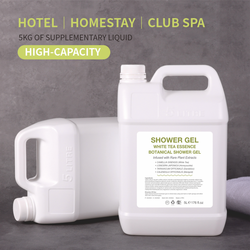 Hotel Lotion Supplier - High Capacity 5L White Tea Fragrance Moisturizing