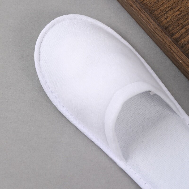 Hotel Slippers Supplier - Custom Logo Bulk Comfort Anti-Slip Velvet