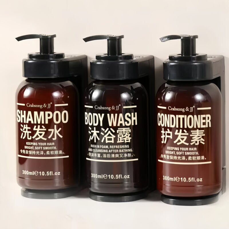 Shampoo Dispenser Manufacturer - 300ML 360ML Invisible Lock Wall Mounted