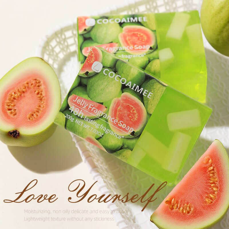 Strawberry Soap Supplier - 200G Fruit Scented Nourishing Deep Cleansing
