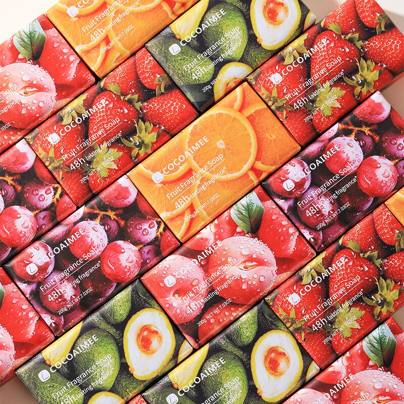 Strawberry Soap Manufacturer - 200g Fruit Scented Organic Whitening Gentle