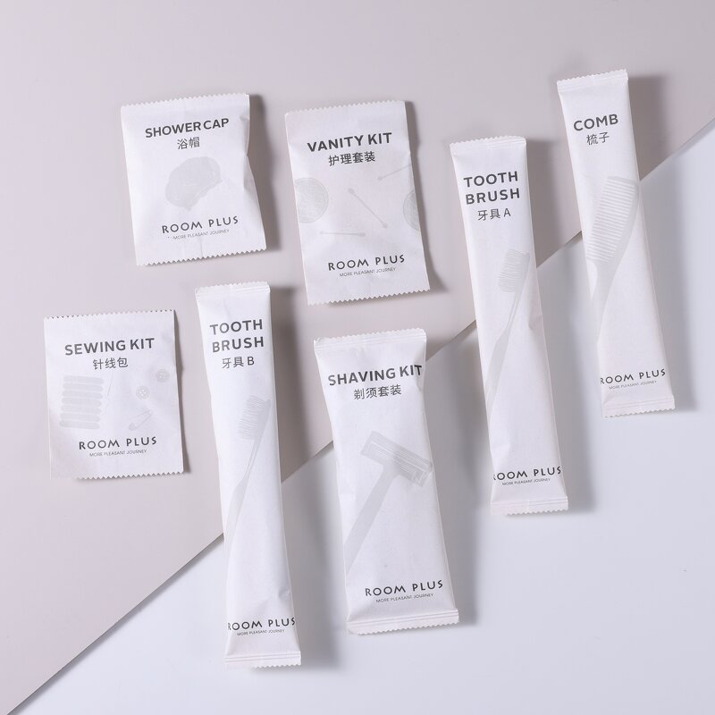 Hotel Amenities Kit Manufacturer - Customized Eco-friendly Sugarcane Paper