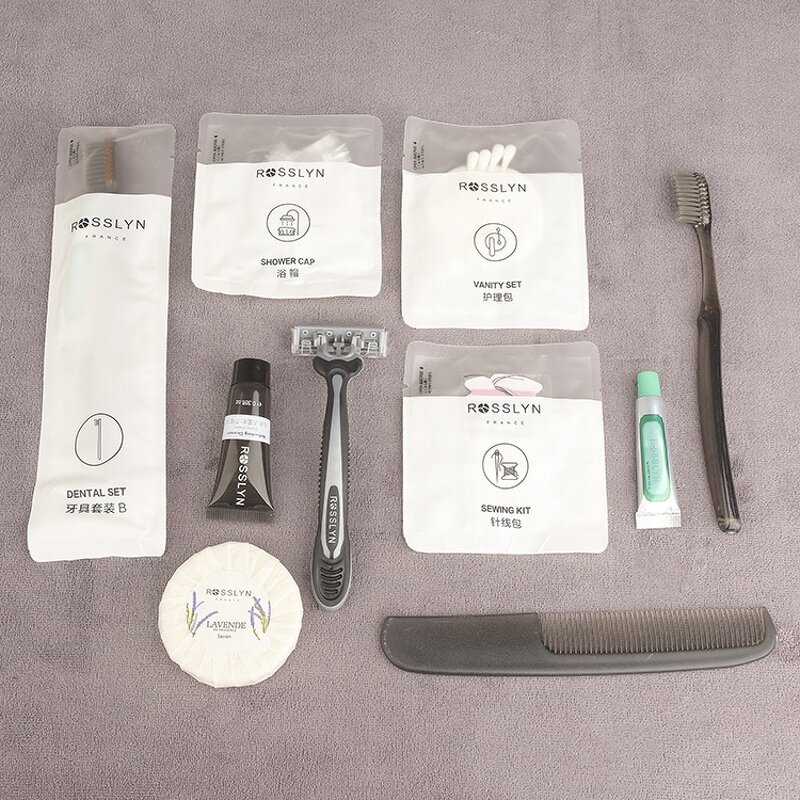 Travel Toiletries Set Supplier - Custom Logo Hotel Disposable Amenities
