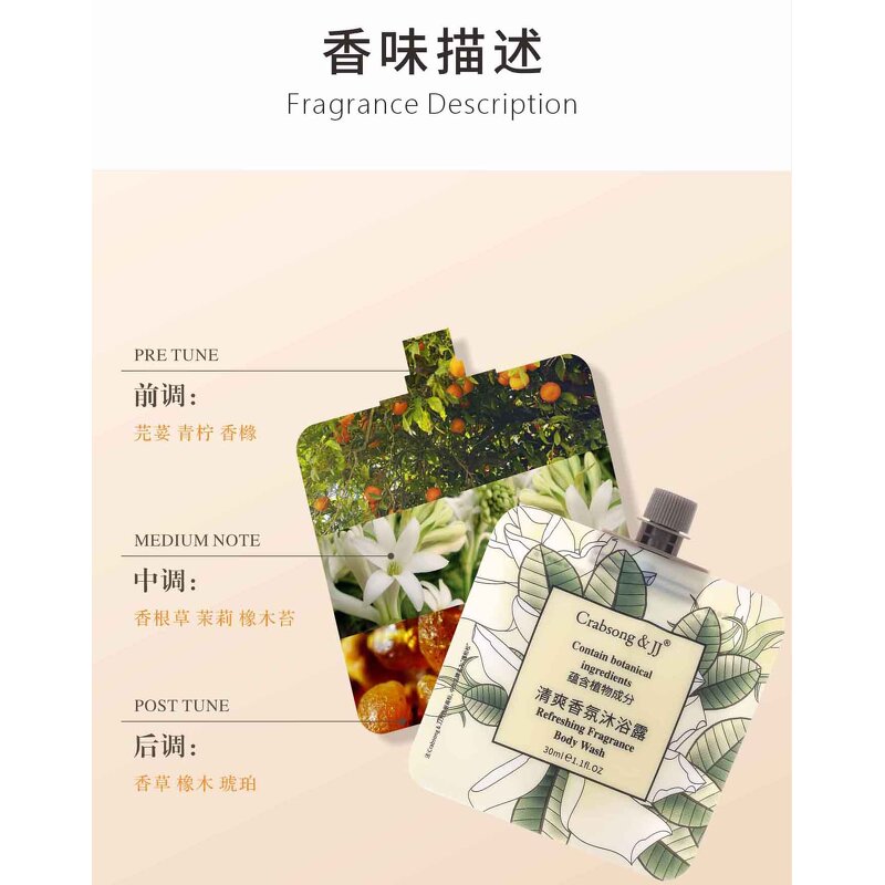 Hotel Shampoo Supplier - Crabsong Herb Series Money-care Package