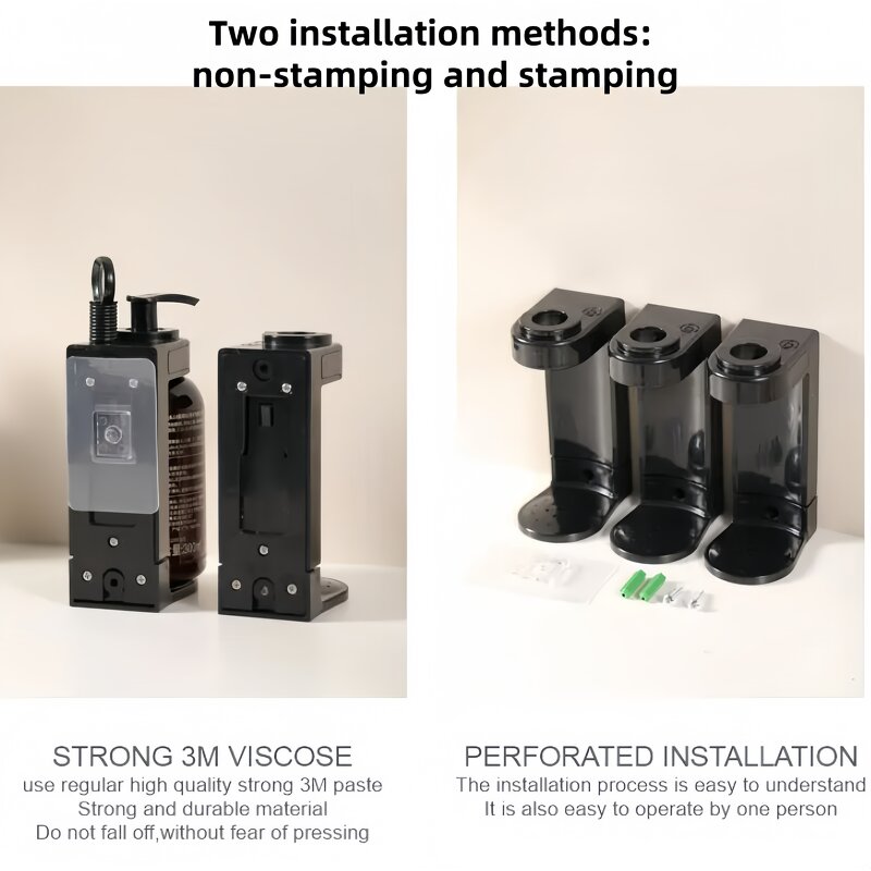 Shampoo Dispenser Manufacturer - 300ML 360ML Invisible Lock Wall Mounted