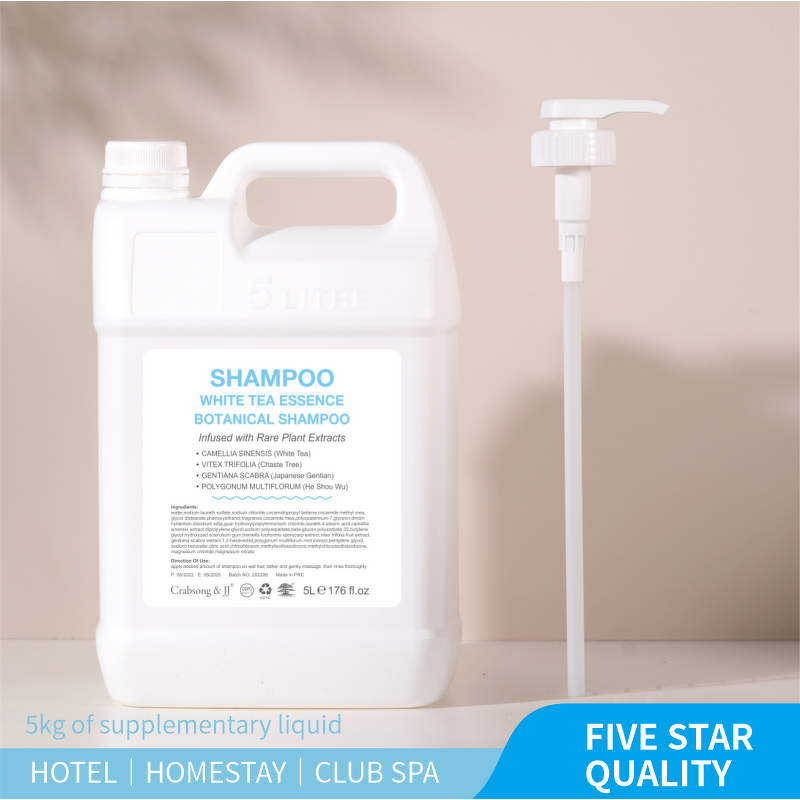 Shower Gel Supplier - Organic Nature 5KG 5L Hotel Bathing White Tea