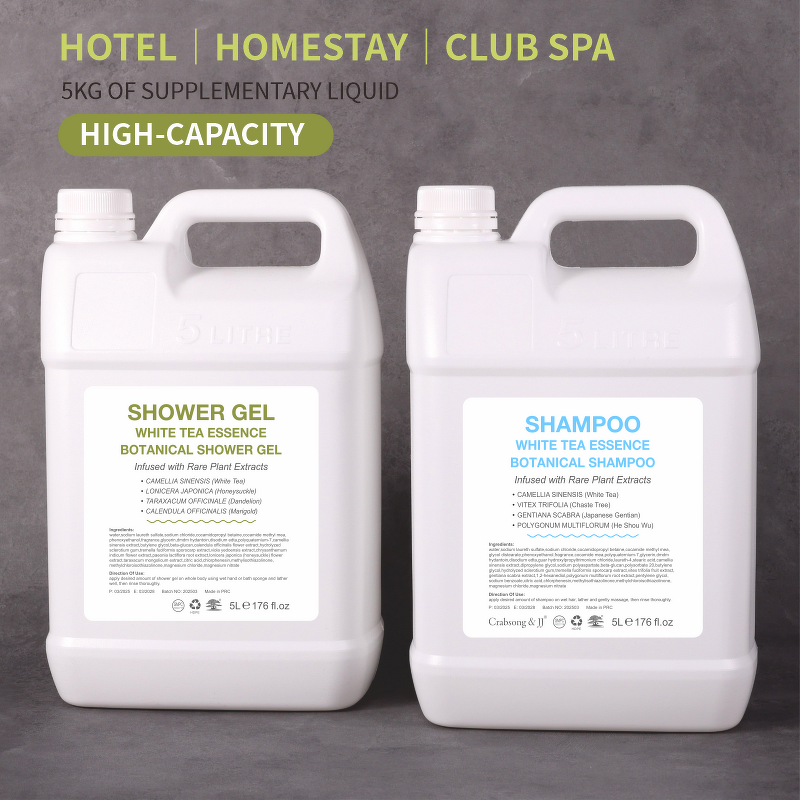Hotel Lotion Supplier - High Capacity 5L White Tea Fragrance Moisturizing
