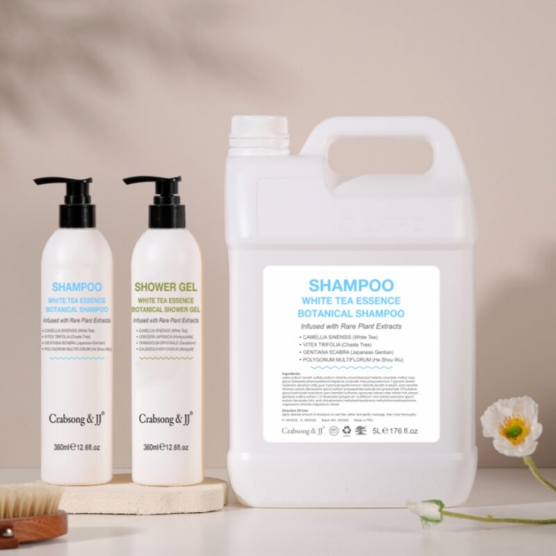 Shower Gel Supplier - Organic Nature 5KG 5L Hotel Bathing White Tea