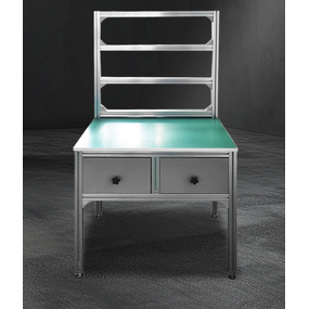 ESD Kaizen Tube Assembly Line Workbench Manufacturer - with Storage Shelf Factory Table