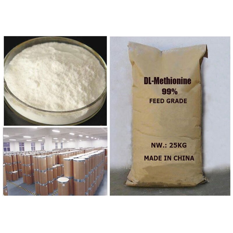 DL-Methionine Supplier - Feed Grade Amino Acids Additive CAS 59-51-8