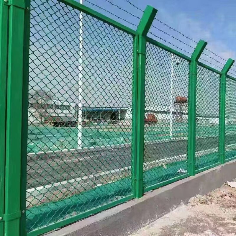 Campus Sports Fence Supplier - Customizable Mesh Enclosure for Playgrounds