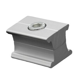 Lean Pipe Connector Supplier - 6005 T6 Aluminum Alloy Round Tube Parallel Joint