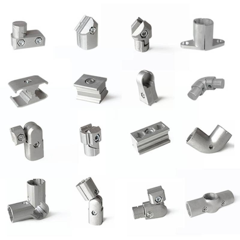 Aluminum Tube Fittings Manufacturer - Third Generation 28mm Lean Pipe Parallel Joint