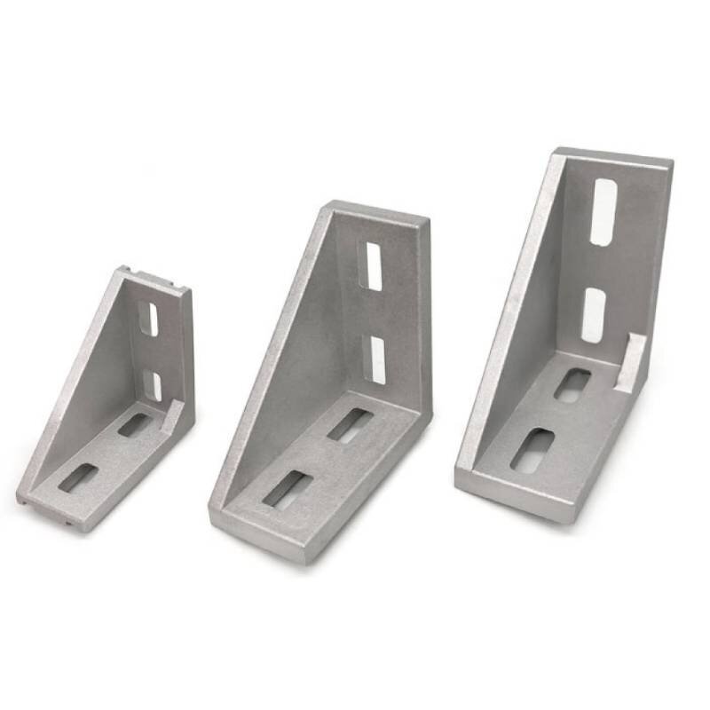 Aluminum Profile Die Cast Bracket Supplier - 90 Degree Corner Joint Accessory