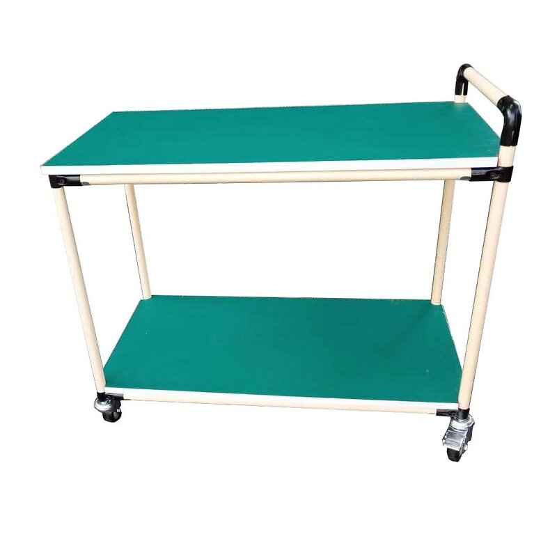 Antistatic Mobile Work Cart Supplier - Adjustable Material Handling Turnover Station