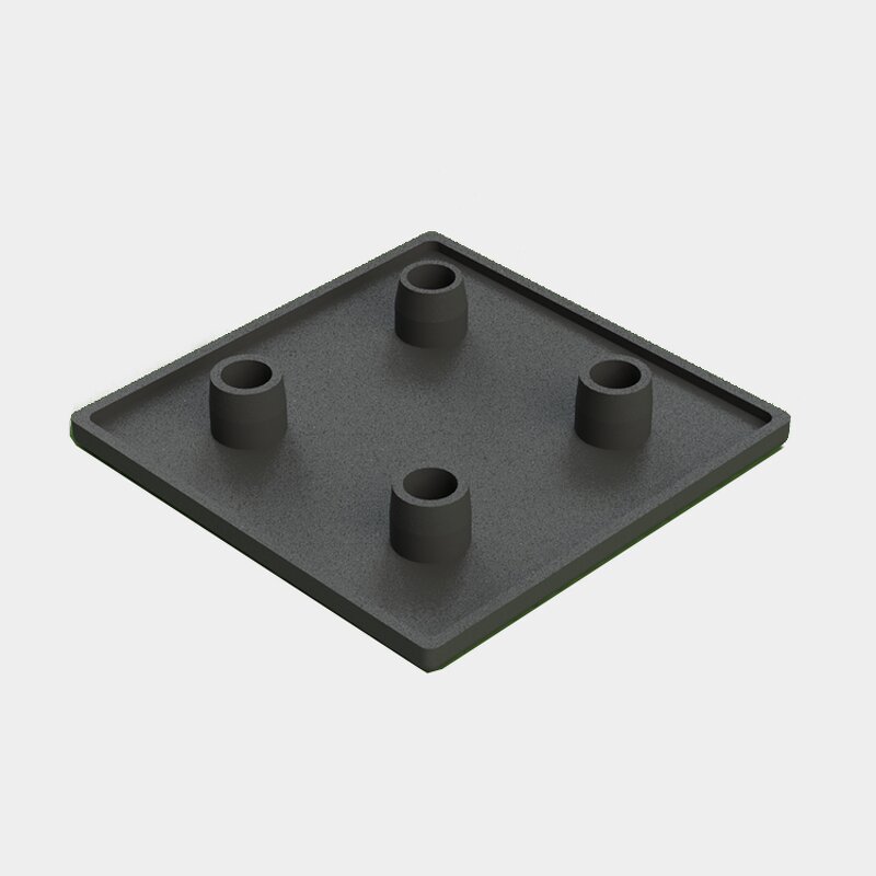 Nylon End Caps for Aluminum Profile Supplier - A6 Plastic for 20-50 Series