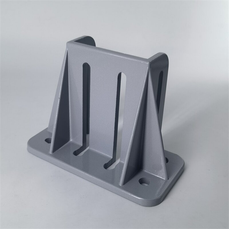 Industrial Aluminum Profile Footing Support Manufacturer - 100x100 Square Fixed