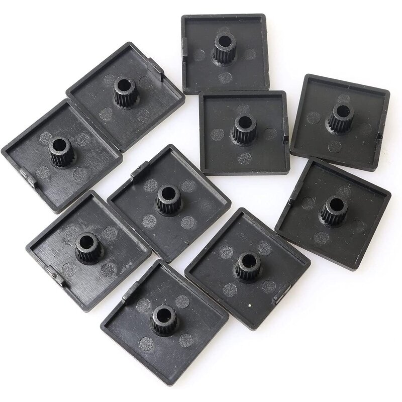 Aluminum Extrusion End Cover Supplier - Black Grey Color Options