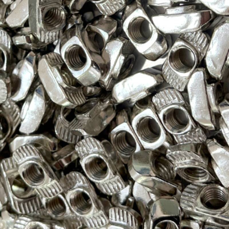 Aluminum Profile T Nut Supplier - M4 M5 M6 M8 Hammer Head Nickel Plated
