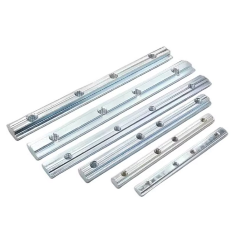 T-Slot Inner Joint Supplier - Zinc Plated Steel I-Bar 180 Degree Connector