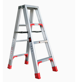 Foldable Aluminum Step Ladder Supplier - 4/6 Step Anti-Slip Wide Pedal Luxury