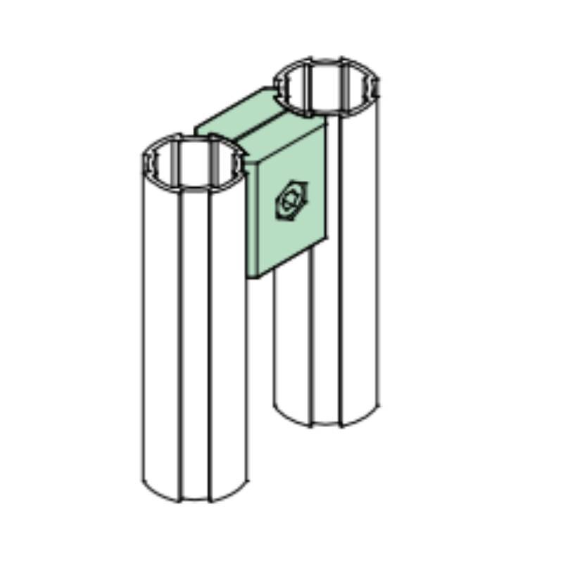 Aluminum Tube Fittings Manufacturer - Third Generation 28mm Lean Pipe Parallel Joint