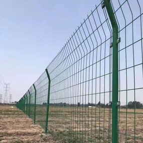 Green Double Wire Mesh Fence Supplier - Highway Isolation Land Enclosure