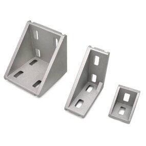 Aluminum Profile Die Cast Bracket Supplier - 90 Degree Corner Joint Accessory