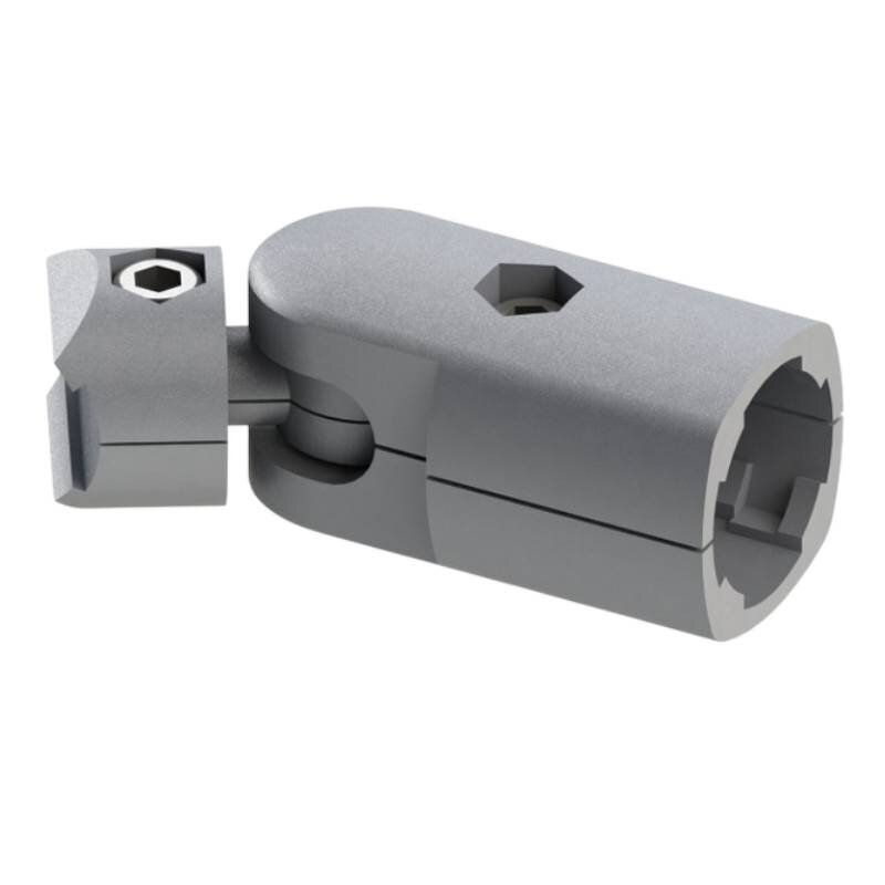Aluminum Lean Pipe Connector Supplier - 180 Degree Outer Joint for Assembly Line