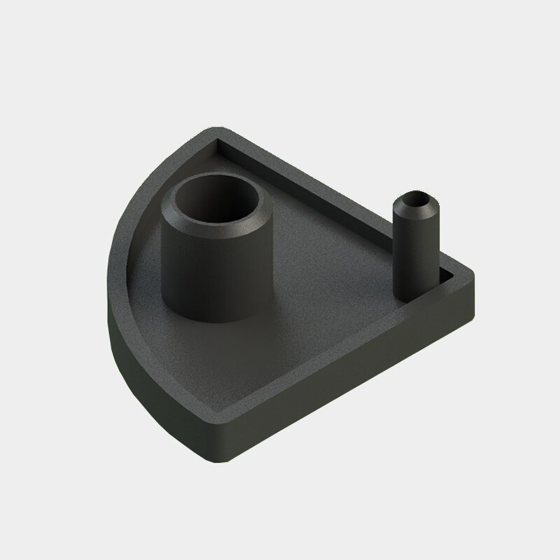 Nylon End Caps for Aluminum Profile Supplier - A6 Plastic for 20-50 Series