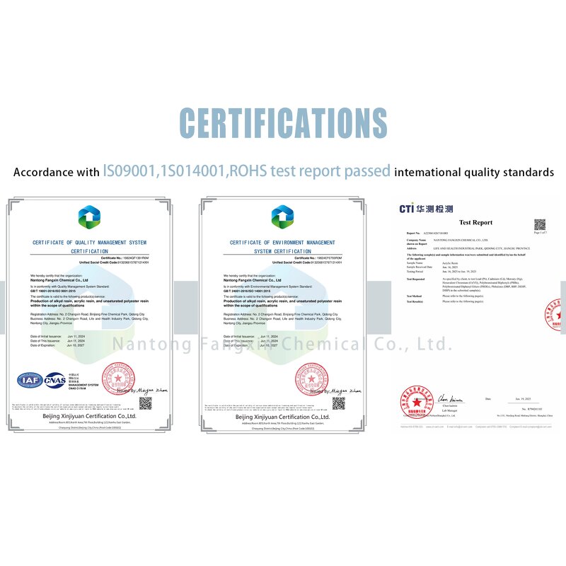 Solvent Based Hydroxy Acrylic Resin Supplier - FX-9003 for Glass Fiber Metal Coatings