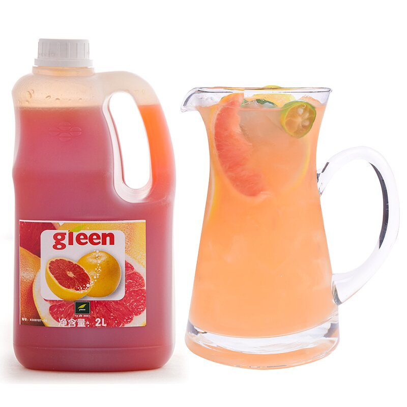Red Grapefruit Juice Supplier - Concentrated Syrup Large Bottle