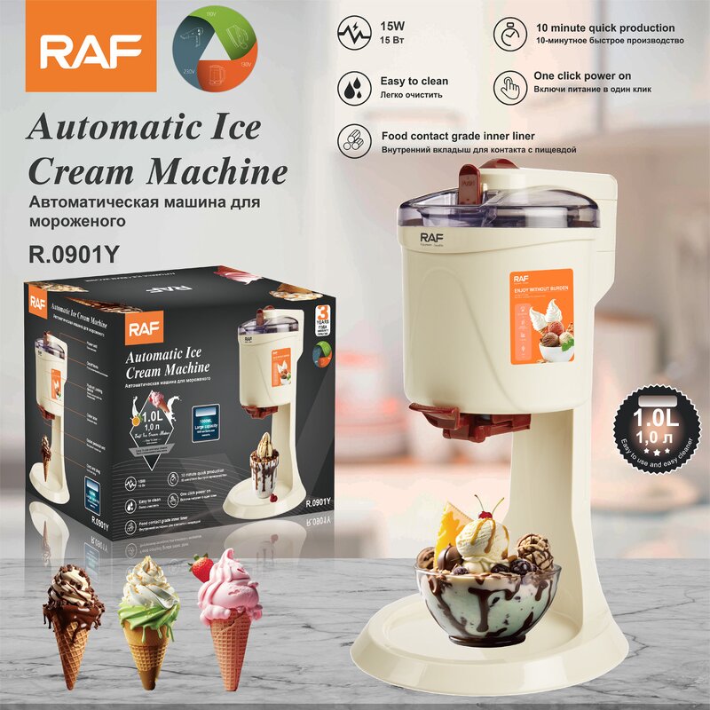 Ice Cream Machine Supplier - RAF Electric Full-Automatic Mini