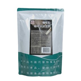 Black Coffee Powder Manufacturer - Qiaoyai 500g Original Flavor