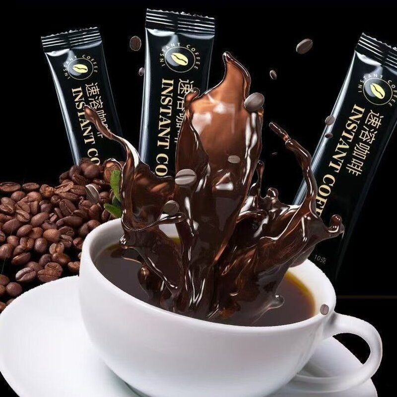 Black Coffee Powder Manufacturer - Boxed 4g Portable Strip Classic
